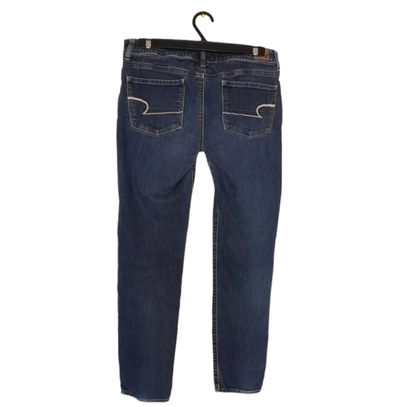 AMERICAN ESGLE OUTFITTERS WOMENS SIZE  8 SKINNY SUPER STRECH JEANS - Picture 5 of 8